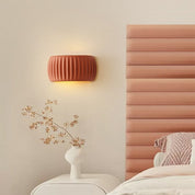 Wall Light Resin Ribbed - DURANA | Art Deco Style