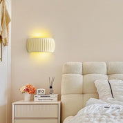 Wall Light Resin Ribbed - DURANA | Art Deco Style