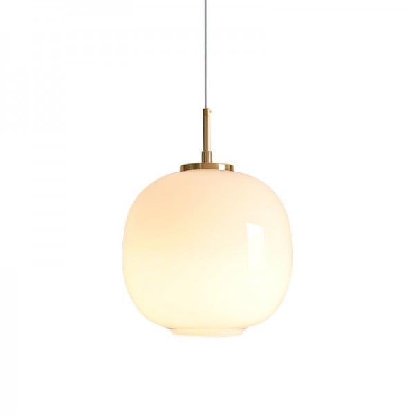 Pendant Light Opal Glass - TRITON | Nordic Elegance