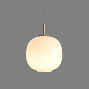 Pendant Light Opal Glass - TRITON | Nordic Elegance