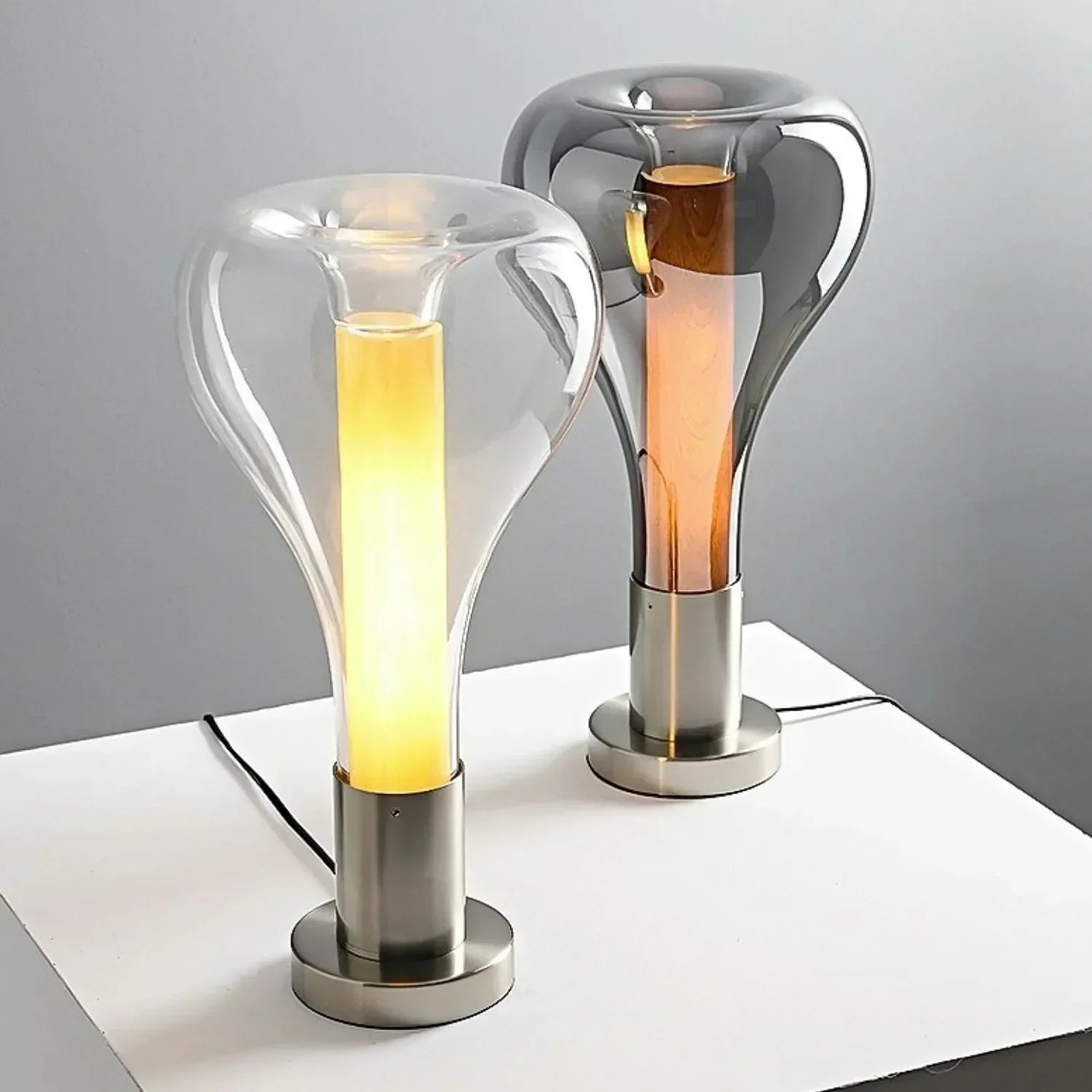 Table Lamp Art Glass LED - EPOCHX | Calming