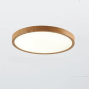 Ceiling Light Walnut Ultra-Thin - AURIGA | Modern Elegance