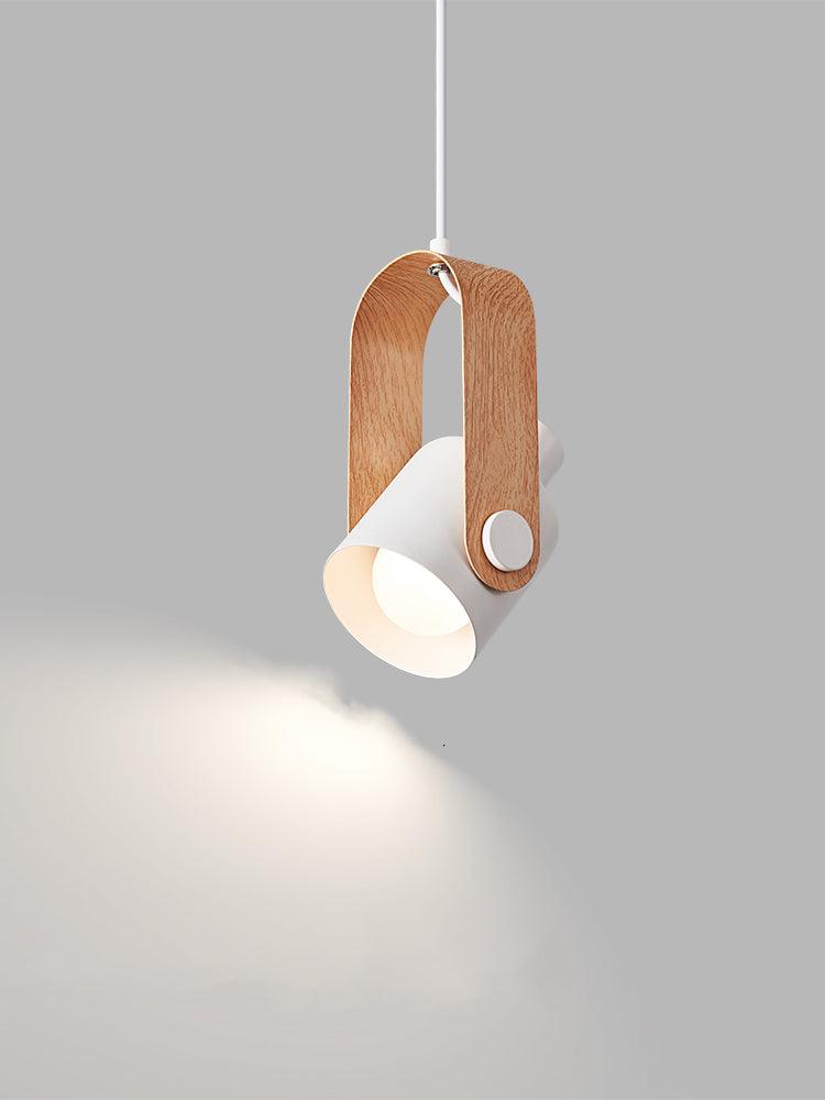 Pendant Light Wood Metal - SYNDEX | Elegant Lighting