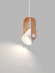 Pendant Light Wood Metal - SYNDEX | Elegant Lighting
