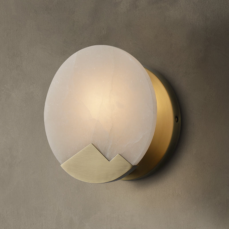 Wall Light Marble Brass - AQUILA | Luxury Ambiance