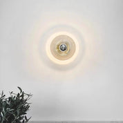 Wall Light Wavy Glass Iron - AERIUS | Ambient Luxury