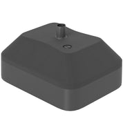 Fillable Garden Parasol Base Heavy Duty Stand Filled Up to 24kg with Stand or 20kg with Water for 38mm Poles, Black