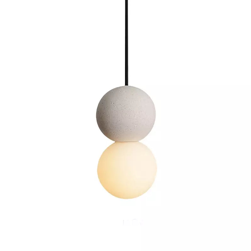 Pendant Light Black Cement - SULAFX | Sophisticated