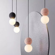 Pendant Light Black Cement - SULAFX | Sophisticated