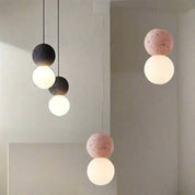 Pendant Light Black Cement - SULAFX | Sophisticated