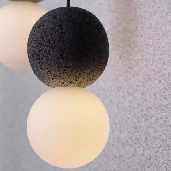 Pendant Light Black Cement - SULAFX | Sophisticated