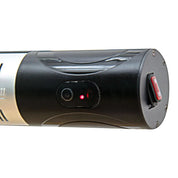 Outdoor Patio Garden Warmer 1500W Wall Mounted Electric Infrared Halogen Heater with Remote Control, Black