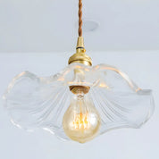 Pendant Light Green Glass Brass - SENZOR | Elegant Ambiance -opt