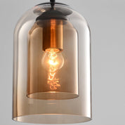 Pendant Light Smoke Grey Glass - VOLTEC | Luxury Ambiance