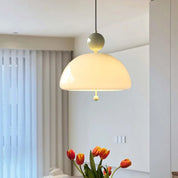 Pendant Light Glass White - VORTEX | Historical Elegance