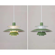 Pendant Light Green LED - TELOSX | Warm Ambiance