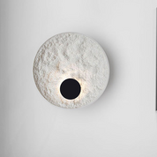 Wall Light Moon Globe Resin - AMBARX | Serene Glow