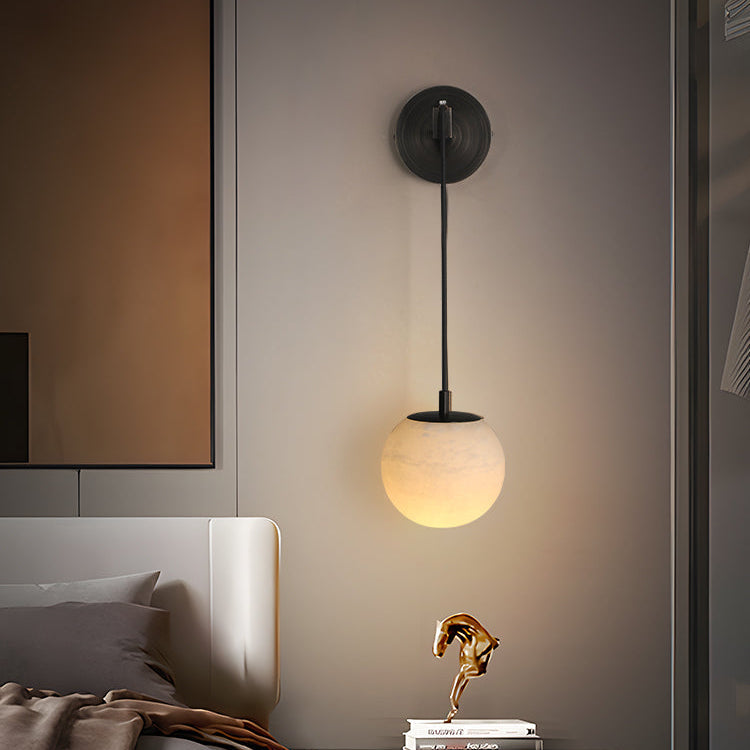Wall Light Brass Black - EURYPA | Ambient Lighting