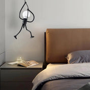 Pendant Light Retro Iron Man Black - SPICAX | Nostalgic Charm