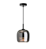 Pendant Light Black Glass LED - TANIUM | Nordic Style