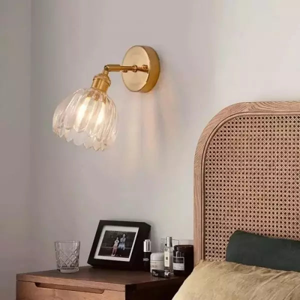 Wall Light Tulip Glass Retro - ANOMAL | Vintage Charm