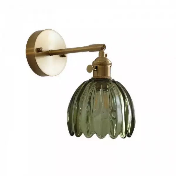 Wall Light Tulip Glass Retro - ANOMAL | Vintage Charm