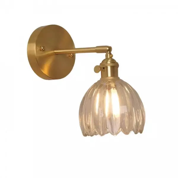 Wall Light Tulip Glass Retro - ANOMAL | Vintage Charm