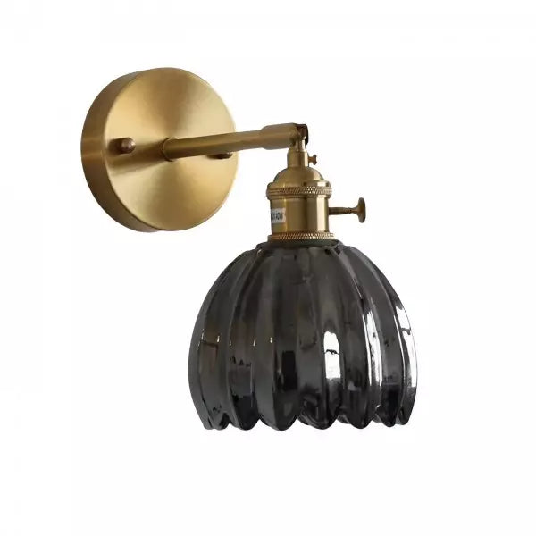 Wall Light Tulip Glass Retro - ANOMAL | Vintage Charm