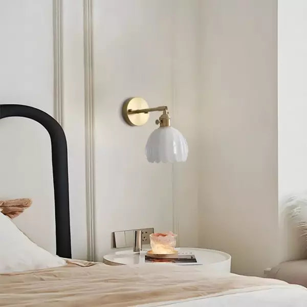 Wall Light Tulip Glass Retro - ANOMAL | Vintage Charm