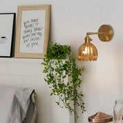 Wall Light Tulip Glass Retro - ANOMAL | Vintage Charm