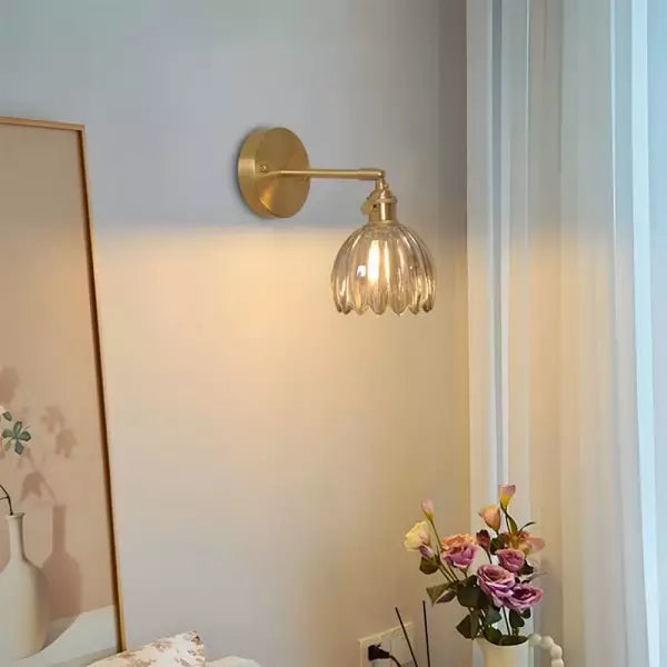 Wall Light Tulip Glass Retro - ANOMAL | Vintage Charm