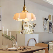 Pendant Light Floral Glass - SPIRON | Glamour Lighting