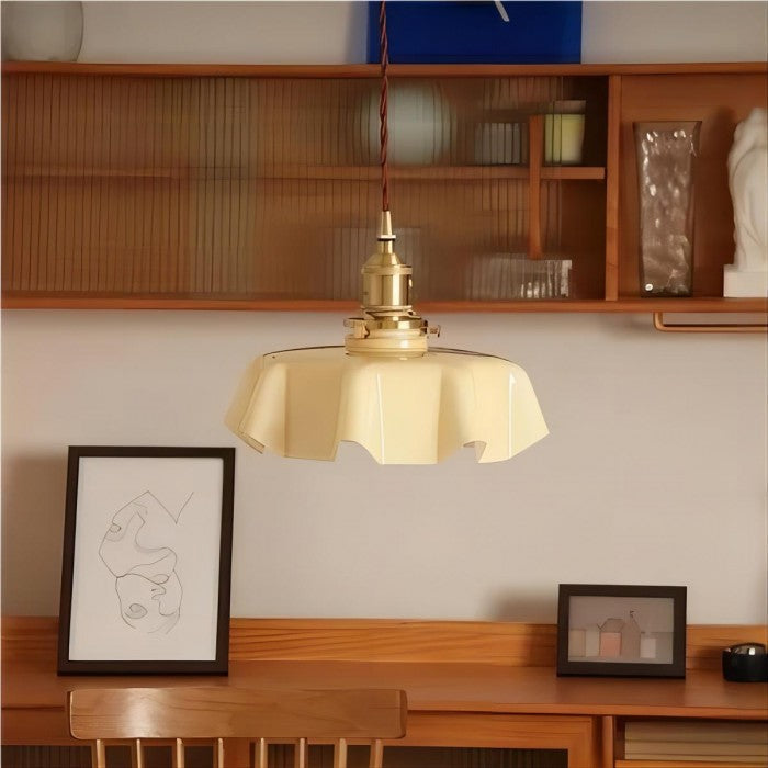 Pendant Light Floral Glass - SPIRON | Glamour Lighting