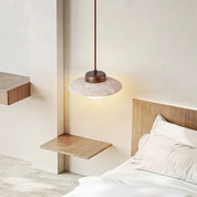 Pendant Light Stone Walnut - RODIUM | Warm Ambient Glow