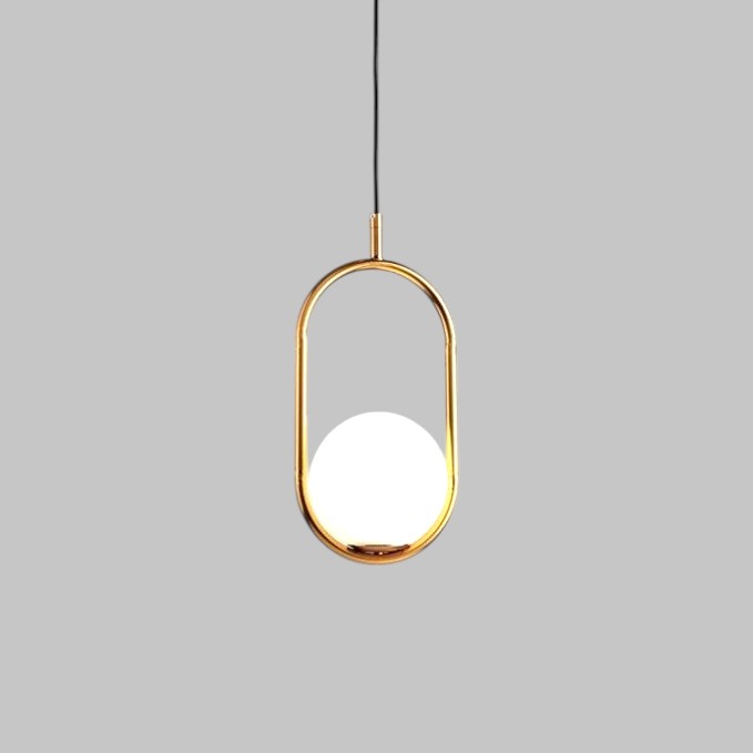 Pendant Light Glass Iron VOLANT - Harmony | Elegant Lighting