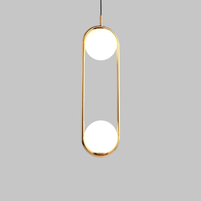 Pendant Light Glass Iron VOLANT - Harmony | Elegant Lighting