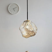 Pendant Light Copper Glass - ZEKRON | Artistic Lighting