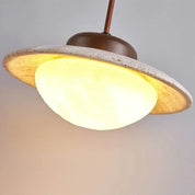 Pendant Light Stone Walnut - RODIUM | Warm Ambient Glow