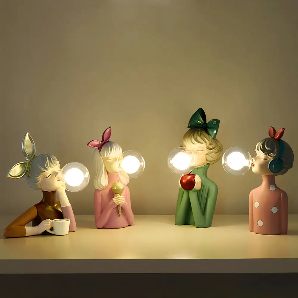 Table Lamp Wooden Handcrafted - APRIUS | Elegant Lighting -opt