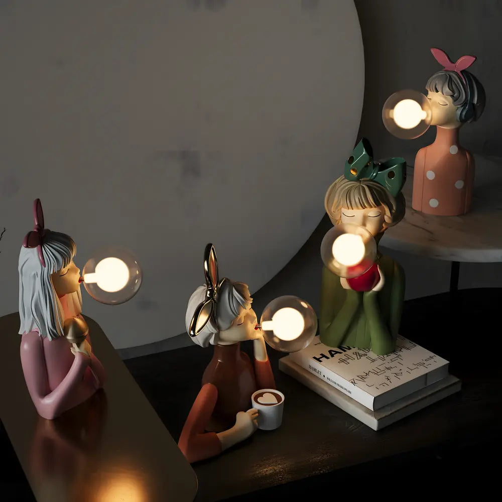 Table Lamp Wooden Handcrafted - APRIUS | Elegant Lighting -opt