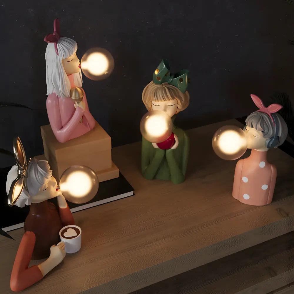 Table Lamp Wooden Handcrafted - APRIUS | Elegant Lighting -opt