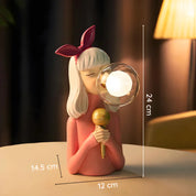 Table Lamp Wooden Handcrafted - APRIUS | Elegant Lighting -opt