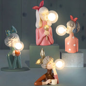 Table Lamp Wooden Handcrafted - APRIUS | Elegant Lighting -opt