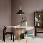 Pendant Light Green Metal - SYNAXE | Dining Ambiance