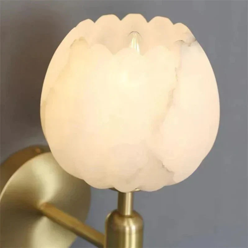 Wall Light Marble Rose - ETHRON | Romantic Lighting