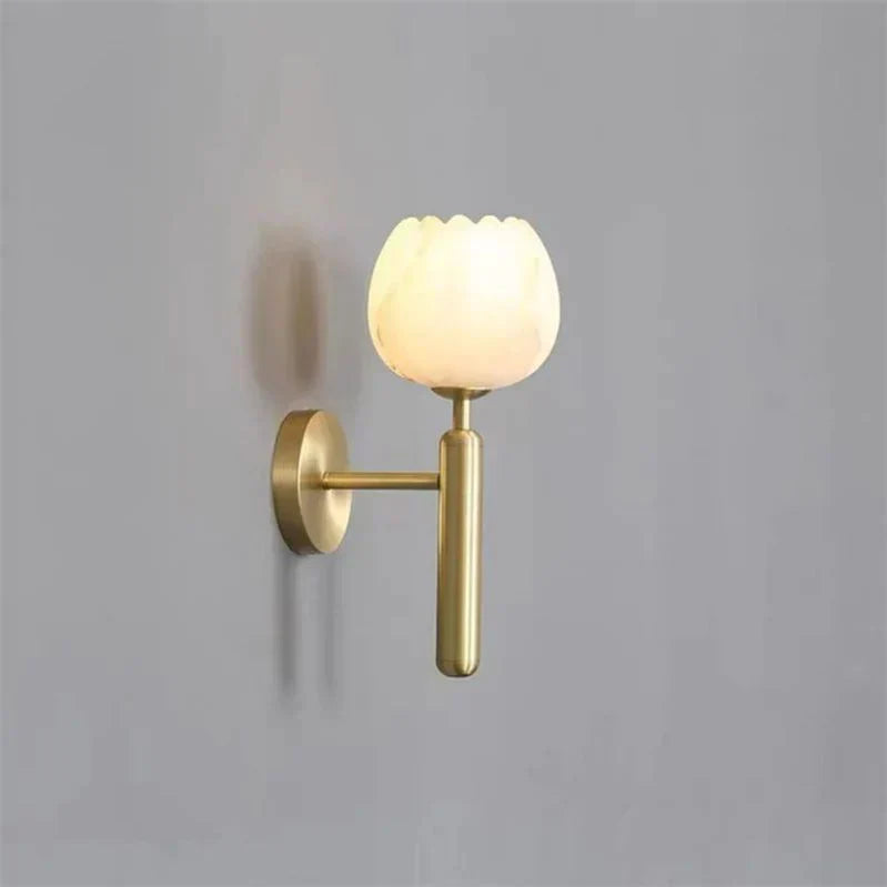 Wall Light Marble Rose - ETHRON | Romantic Lighting