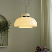 Pendant Light Milky Glass LED - VITREX | Ambient Glow