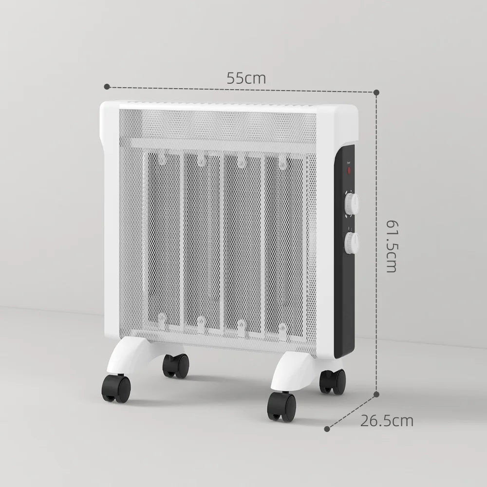 Electric Heater - 2kW, White | Cozy & Safe Room Warming - Image 5