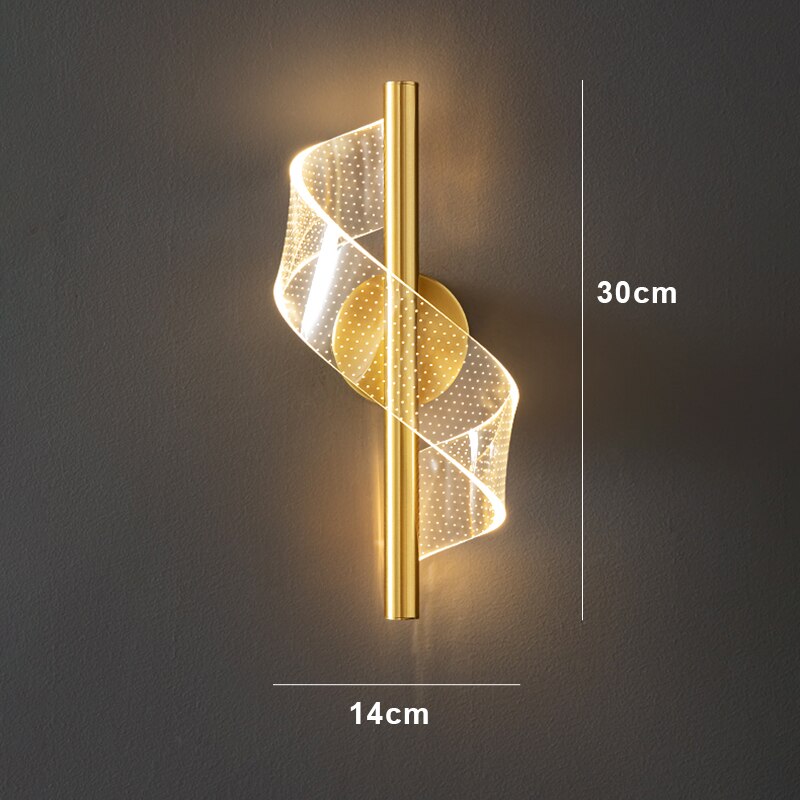 Wall Light LED Glass HOLOXA - Glasspilar™ | Elegant