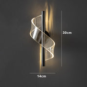 Wall Light LED Glass HOLOXA - Glasspilar™ | Elegant